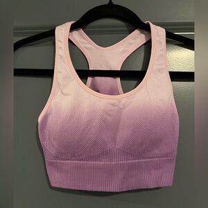 PINK Victoria's Secret Lavender Ombre Sports Bra